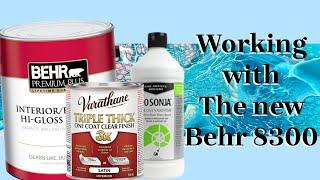 #415 Does The New Behr 8300 Work? Is Josonja Gloss Necessary? #art #paint