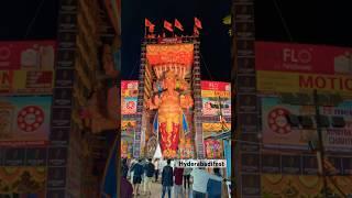 Hyderabad biggest Ganesh first view on Ganesh festival day #shorts #2024 #biggestganesh #ganeshidol