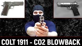 COLT 1911 GLETCHER И KWC - ВСЁ ЧТО НУЖНО ЗНАТЬ ОБ ЭТОМ CO2 ПИСТОЛЕТЕ С BLOWBACK