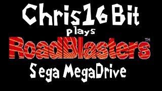 Chris16bit - NOT a master at Roadblaster Sega Megadrive