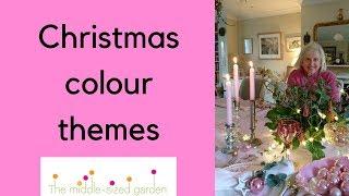 Christmas colour schemes - inspiration for your Christmas decorations