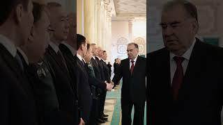 Эмомали Рахмон в Астане. Торжественная церемония встречи Президента Таджикистана. Казахстан. Новости