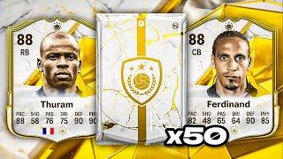 MY BEST ICON THIS YEAR!  50x ICON PACKS - FC 25 Ultimate Team