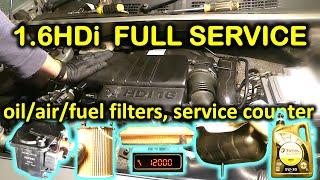 1.6HDi full annual service (Peugeot Partner 2007)