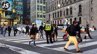 Downtown Toronto South Core to Sugar Beach Twilight Walk (Nov 2024)