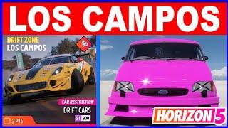 Forza Horizon 5 LOS CAMPOS Drift Zone - Car Restriction Drift Cars S1-900