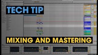 Mixing and Mastering a Dubstep drop in Ableton.