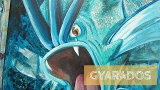 Painting Gyarados and Pokemon Go