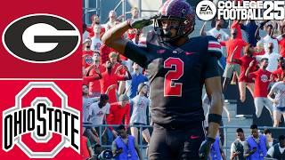 Georgia vs Ohio State | College Football 25 | Full Game PS5 Simulation