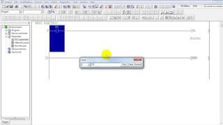 Tutorial Edit Program Online GX Developer PLC Mitsubishi Simulation