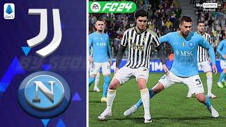 FC 24 • Juventus Vs Napoli • Giornata 15 - Serie A 2023/2024 • COM vs COM