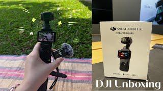 Unboxing DJI Osmo Pocket 3 | 2024