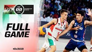 Hungary  vs Thailand   | Men | Full Game | FIBA 3x3 U18 World Cup 2023 | 3x3 Basketball