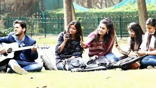 Cute Girls Amazing Reaction On Lut Gaye Song | Randomly Singing In Public