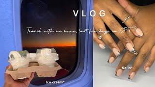 #Vlog | last few days in CPT + getting my nails done + travel with me + cleaning with me