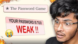 I BEAT THE PASSWORD GAME ?