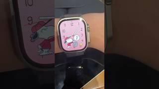 #applewatch Snoopy Watch Face series on Apple Watch Ultra 2 