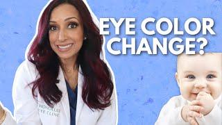 Will Your Baby's Eyes Stay Blue? Peds Eye Doctor Explains