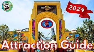 Universal Studios Japan ATTRACTION GUIDE - 2024 - All Rides & Shows - Osaka, Japan