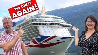 Our Second Cruise Ever! - EMBARKATION DAY P&O Britannia To Norway