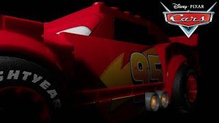 LEGO CARS / MCQUEEN'S FIRST RACE ( 3D LEGO ANIMATION ) LEGO BLENDER ANIMATION / CGI LEGO ANIMATION