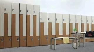 compact laminate locker and HPL locker