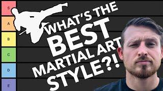 RANKING Martial Arts Styles! Fighting Style Tier List w/ Sensei Seth