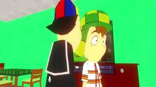 Kiko embaraza a la Popis El Chavo del 8 animado parodia