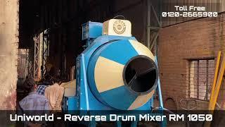 RM1050 Reverse Drum Mixer with Digital weighing System