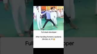 Full stack developer mera yasu yasu #funny #yasu