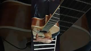 How to play RASGUEADO ABANICO in 15 secounds !! (Flamenco Guitar) | points in description  #shorts