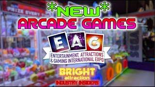 NEW ARCADE GAMES | Entertainment, Attractions & Gaming International Expo VLOG 2024