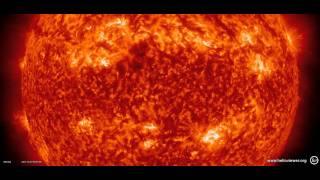 Sunspot Watch - December 7, 2011 (AIA 304) HD 720p