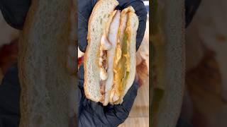 Chicken bacon ranch sandwich