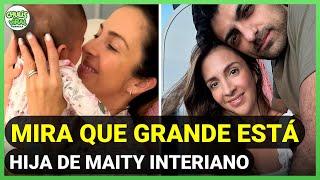 El ESPOSO de Maity Interiano COMPARTE una LINDA FOTO con baby Nour