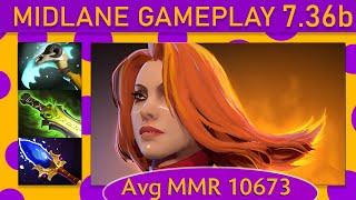 ⭐ New Patch 7.36b! Lina |20/3/19 - 66%| Mid Gameplay - Dota 2 Top MMR