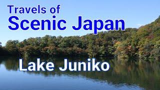 No. 230   Lake Juniko  in Aomori Prefecture / Travels of Scenic Japan / Tabiator