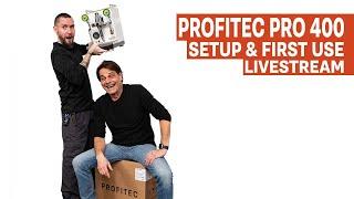 Profitec Pro 400 : Unboxing, Startup, & First Use Livestream