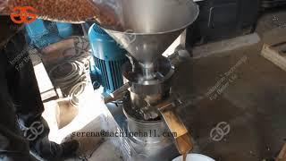 100 kg/h Small Scale Peanut Butter Grinding Machine GELGOOG Price