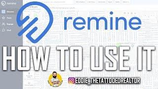 How to use Remine as a Real Estate Agent  #Realtortools #Realtor #RealEstateleads