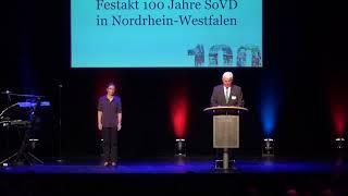 Franz Schrewe beim Festakt "100 Jahre Sozialverband Deutschland in NRW"