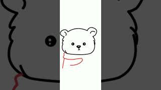 how can you drow #bear #cute #easy #drawing #çizim #art #shortdrawing #shortdrawingideas