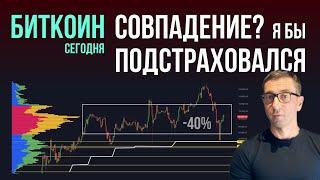 БИТКОИН  СОВПАДЕНИЕ? Я БЫ ПОДСТРАХОВАЛСЯ