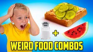 I Ate WEIRD Food Combinations People LOVE!!