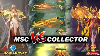 Pharsa MSC VS COLLECTOR SKIN | NEW Hierophant and Empress Phoenix Comparison MLBB