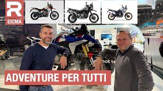 EICMA 2024 Le migliori novità moto maxienduro e adventure