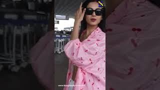 #sonalchauhan #shorts #booglebollywood  Sonal Chauhan Spotted At Airport Departure