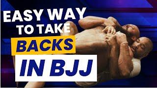 A Quick Way to Get to the Back in BJJ From Opponents Shot (Takedown Defense Game for No-Gi BJJ)