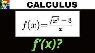 First Derivative grade 12: Practice