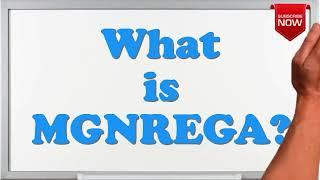 What is the full form of MGNREGA?